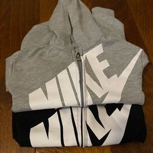 2 Newborn Nike Boys ZipUp Outfits